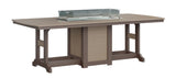 Berlin Gardens Garden Classic Standard Top 44" x 96" Rectangular Fire Bar Table