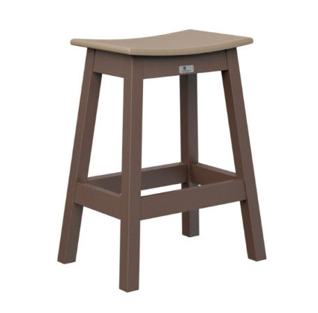 Berlin Gardens Saddle Counter Stool
