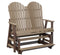 Berlin Gardens Comfo-Back Double Counter Glider with Allochrome Brackets