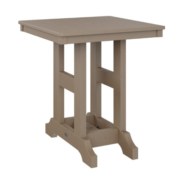 Berlin Gardens Garden Classic Standard Top 28" Square Bar Table