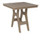 Berlin Gardens Harbor Bar Tables Standard Top 33" Square Bar Table