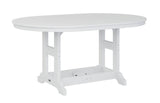 Berlin Gardens Garden Classic Standard Top 44" x 64" Oblong Bar Table