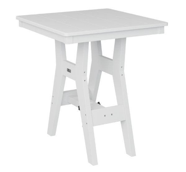 Berlin Gardens Harbor Bar Tables Standard Top 28" Square Bar Table