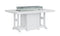 Berlin Gardens Garden Classic Standard Top 44" x 72" Rectangular Fire Bar Table