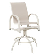 Berlin Gardens Murphy Padded Sling Swivel Bar Chair