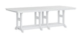 Berlin Gardens Garden Classic Standard Top 44" x 96" Rectangular Bar Table