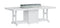 Berlin Gardens Garden Classic Standard Top 44" x 96" Rectangular Fire Bar Table