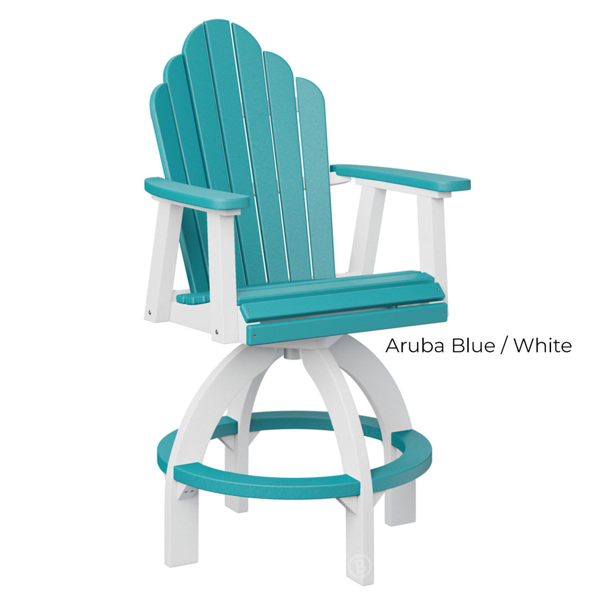Berlin Gardens Cozi-Back Swivel Bar Chair
