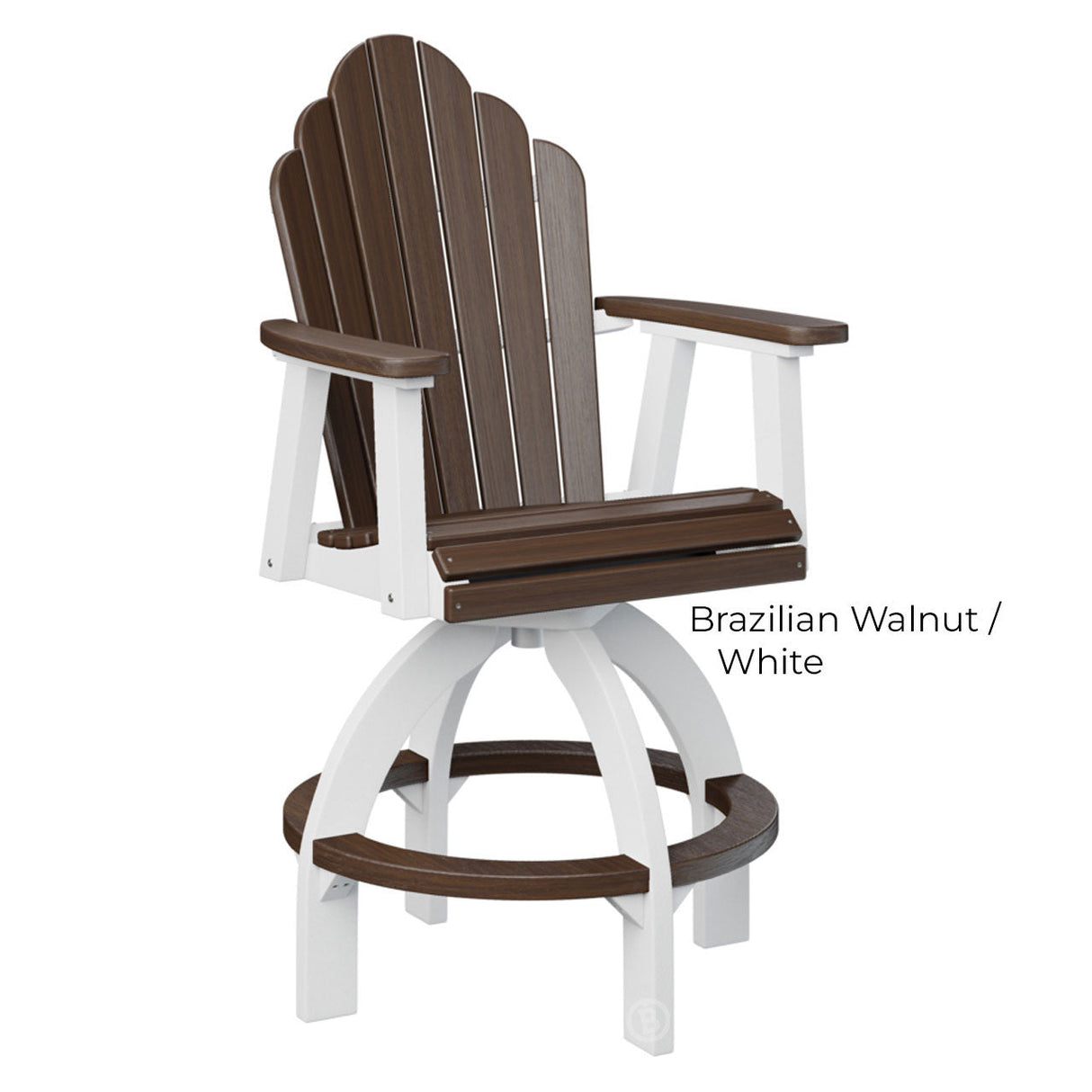 Berlin Gardens Cozi-Back Swivel Bar Chair