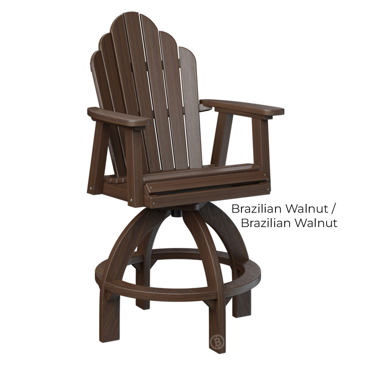 Berlin Gardens Cozi-Back Swivel Bar Chair