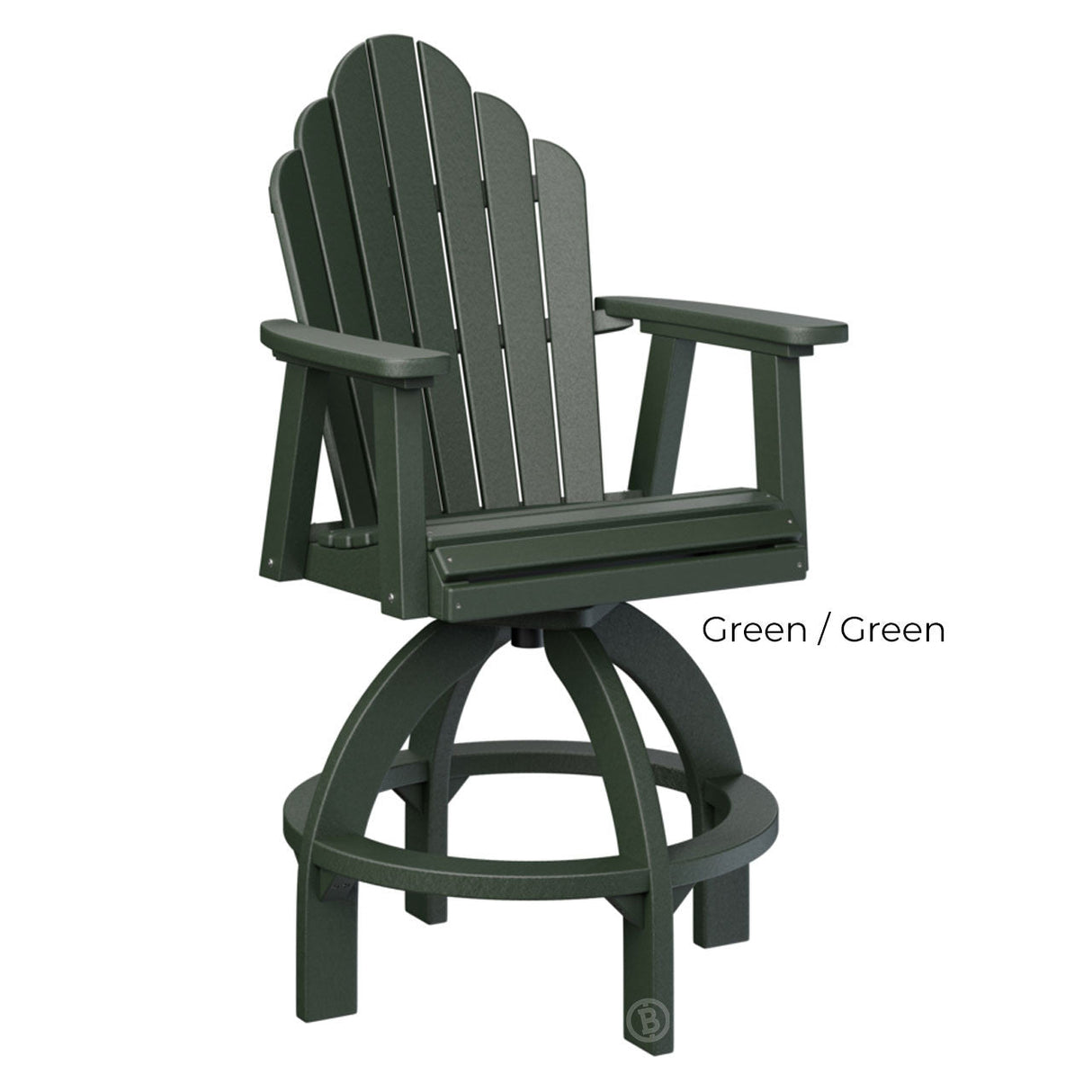 Berlin Gardens Cozi-Back Swivel Bar Chair