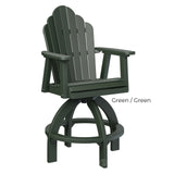 Berlin Gardens Cozi-Back Swivel Bar Chair
