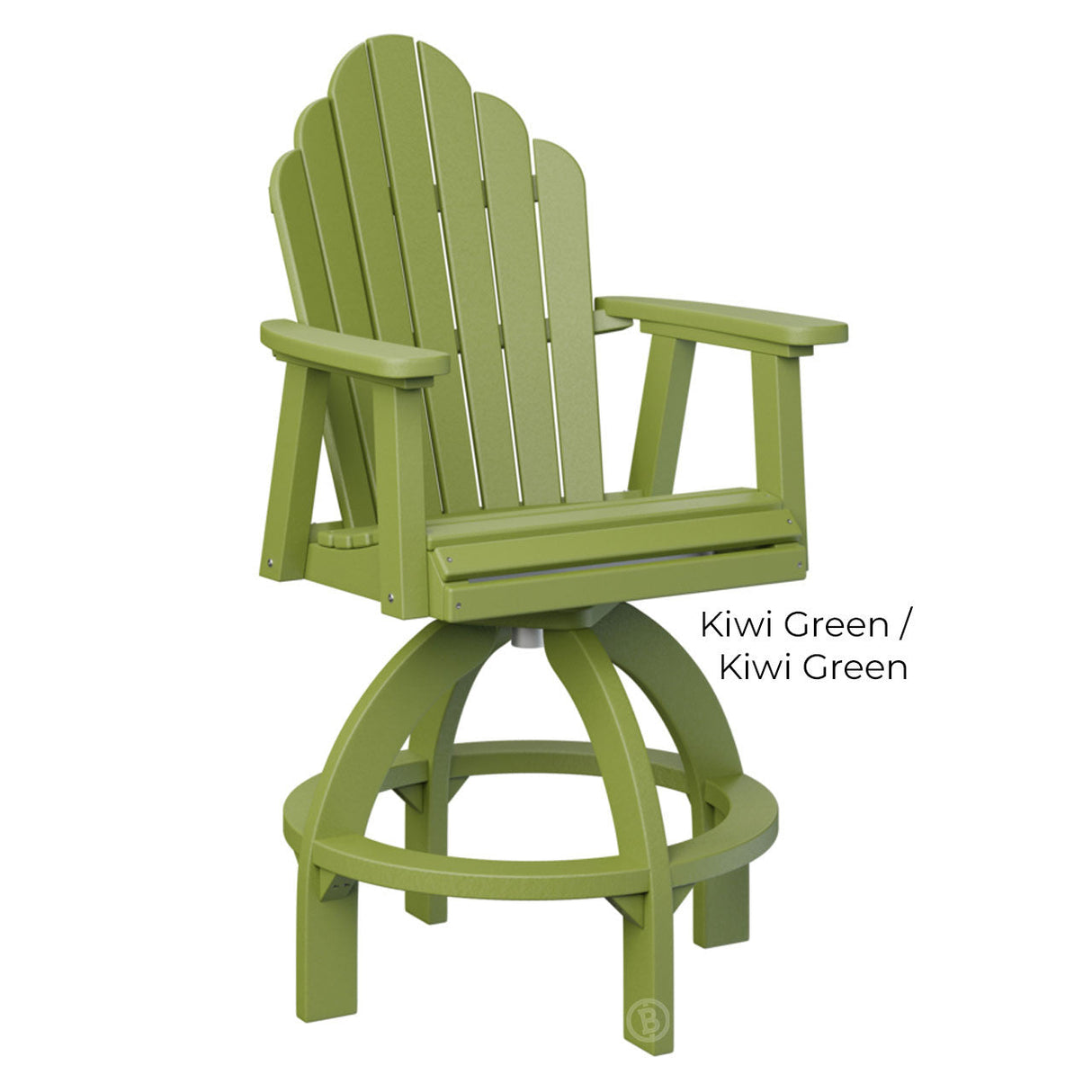 Berlin Gardens Cozi-Back Swivel Bar Chair