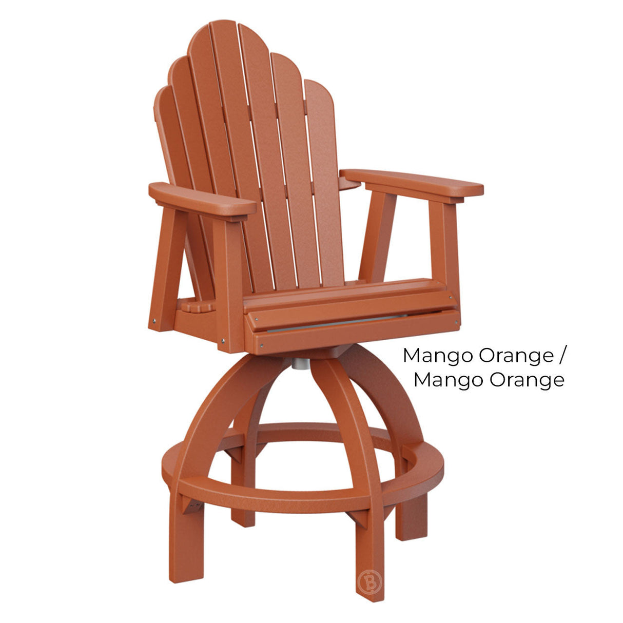 Berlin Gardens Cozi-Back Swivel Bar Chair