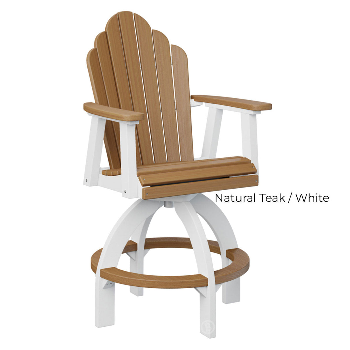Berlin Gardens Cozi-Back Swivel Bar Chair