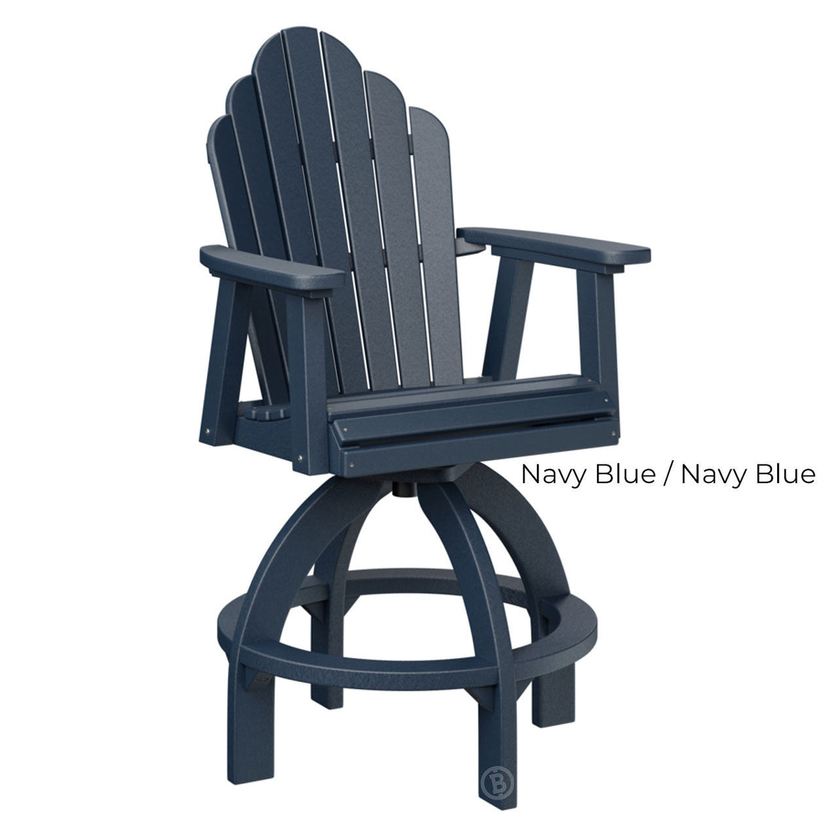 Berlin Gardens Cozi-Back Swivel Bar Chair
