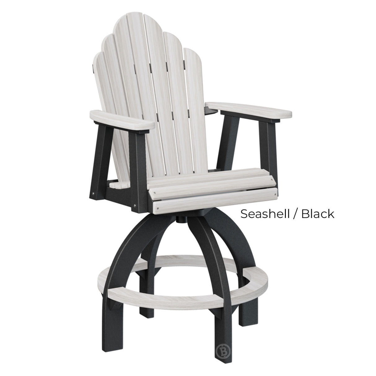 Berlin Gardens Cozi-Back Swivel Bar Chair