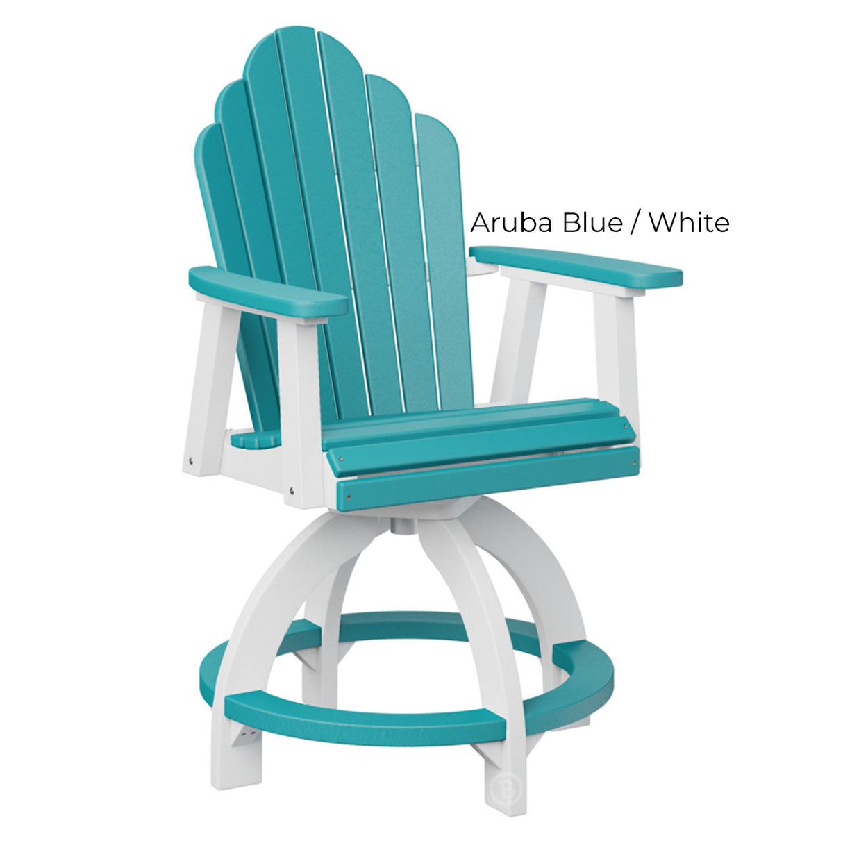 Berlin Gardens Cozi-Back Swivel Counter Chair