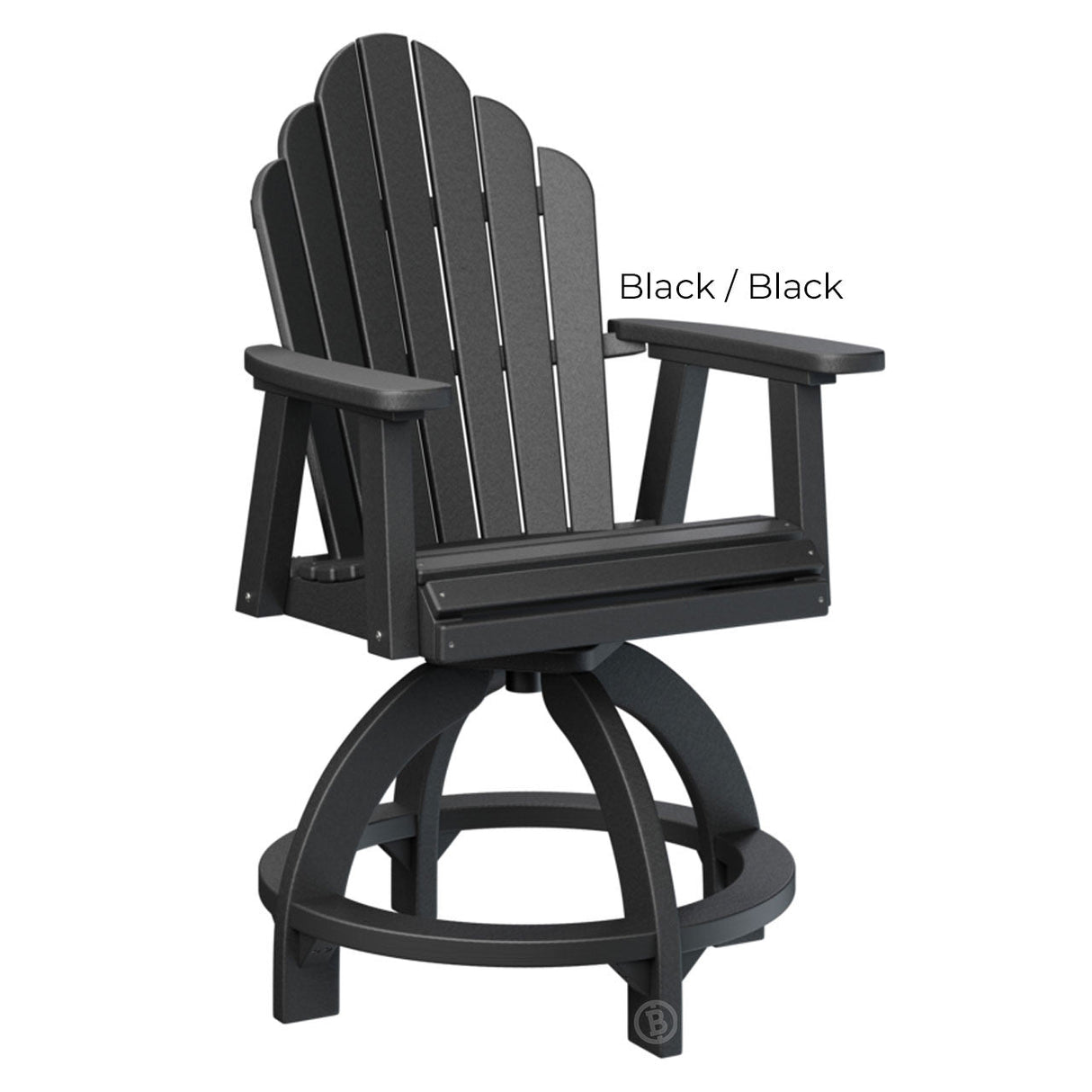 Berlin Gardens Cozi-Back Swivel Counter Chair