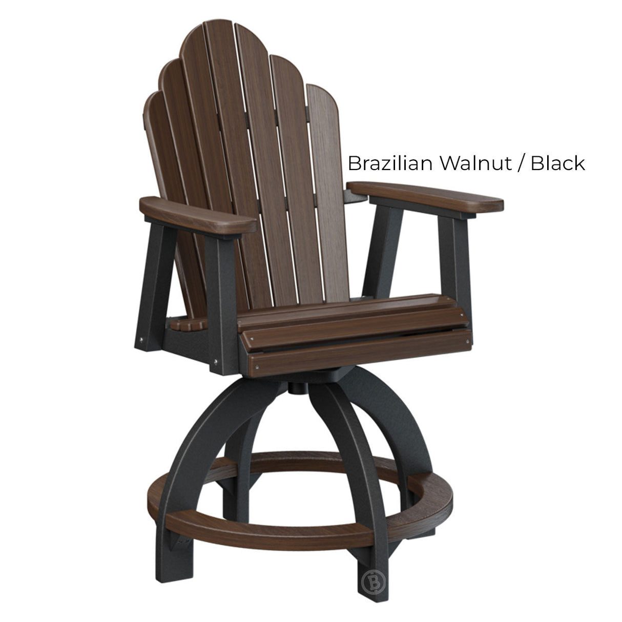 Berlin Gardens Cozi-Back Swivel Counter Chair