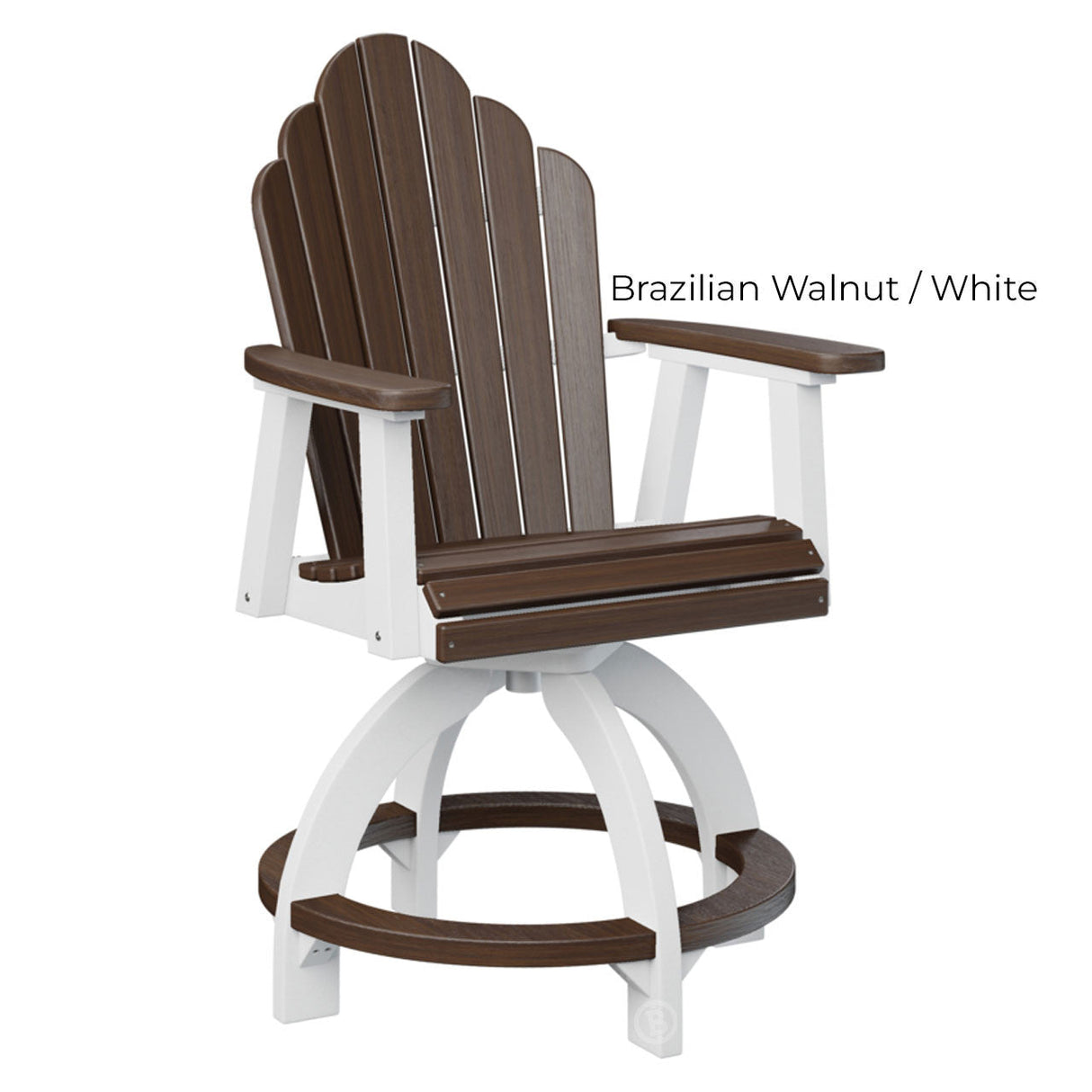 Berlin Gardens Cozi-Back Swivel Counter Chair