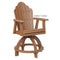 Berlin Gardens Cozi-Back Swivel Counter Chair