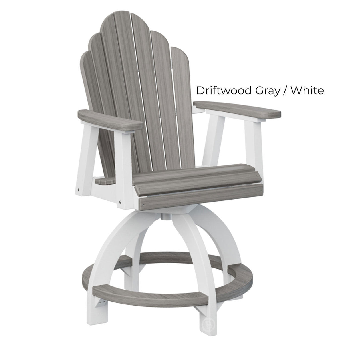 Berlin Gardens Cozi-Back Swivel Counter Chair