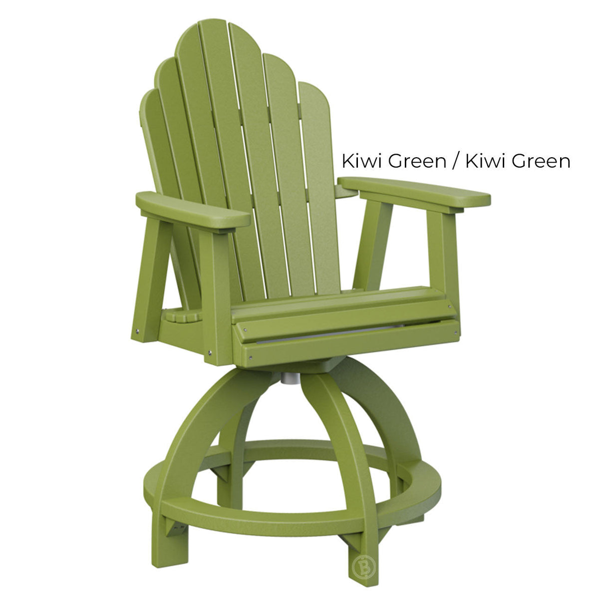 Berlin Gardens Cozi-Back Swivel Counter Chair