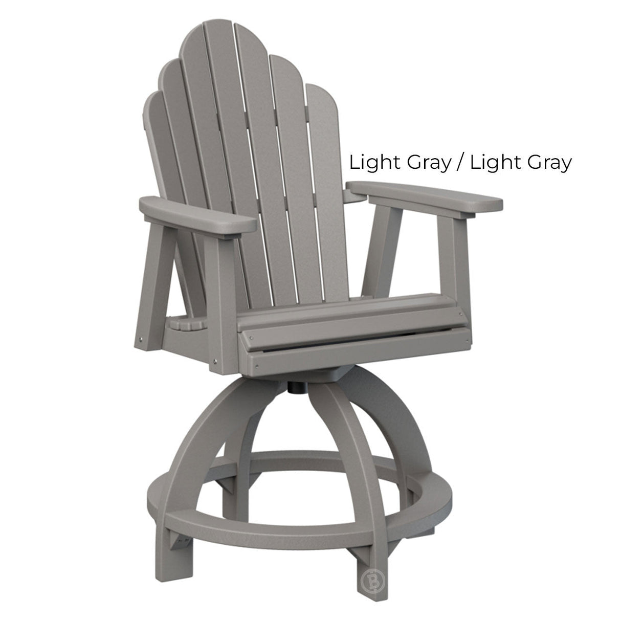Berlin Gardens Cozi-Back Swivel Counter Chair