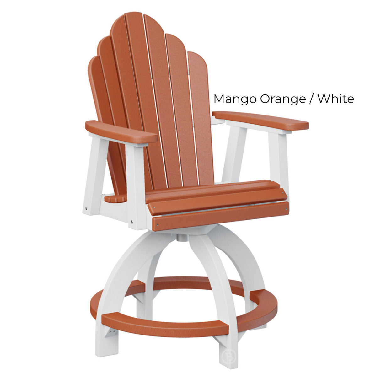 Berlin Gardens Cozi-Back Swivel Counter Chair
