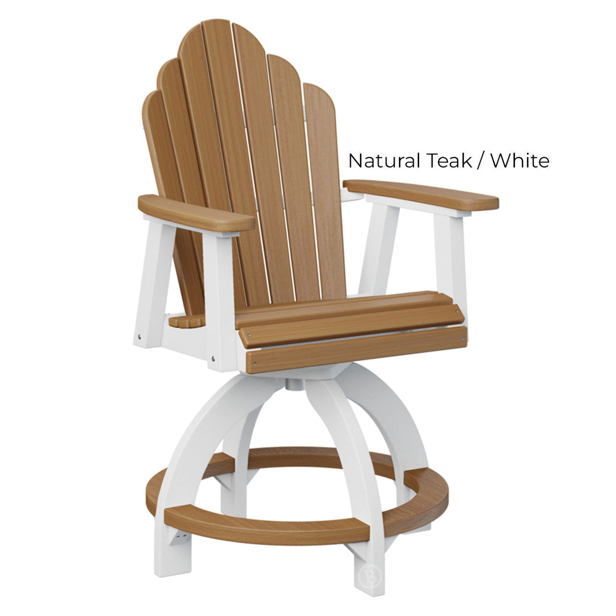 Berlin Gardens Cozi-Back Swivel Counter Chair