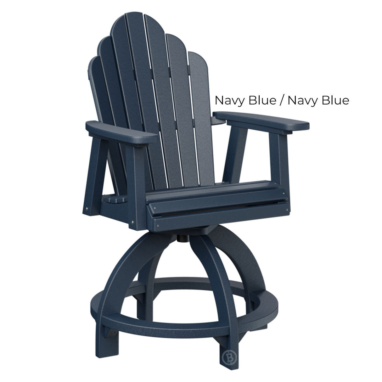 Berlin Gardens Cozi-Back Swivel Counter Chair
