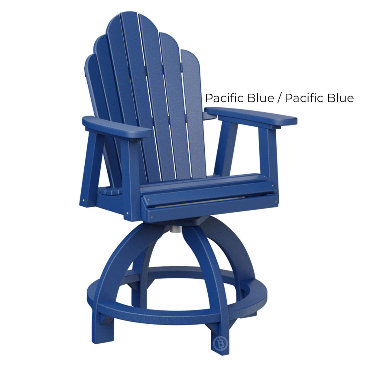 Berlin Gardens Cozi-Back Swivel Counter Chair
