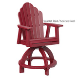 Berlin Gardens Cozi-Back Swivel Counter Chair