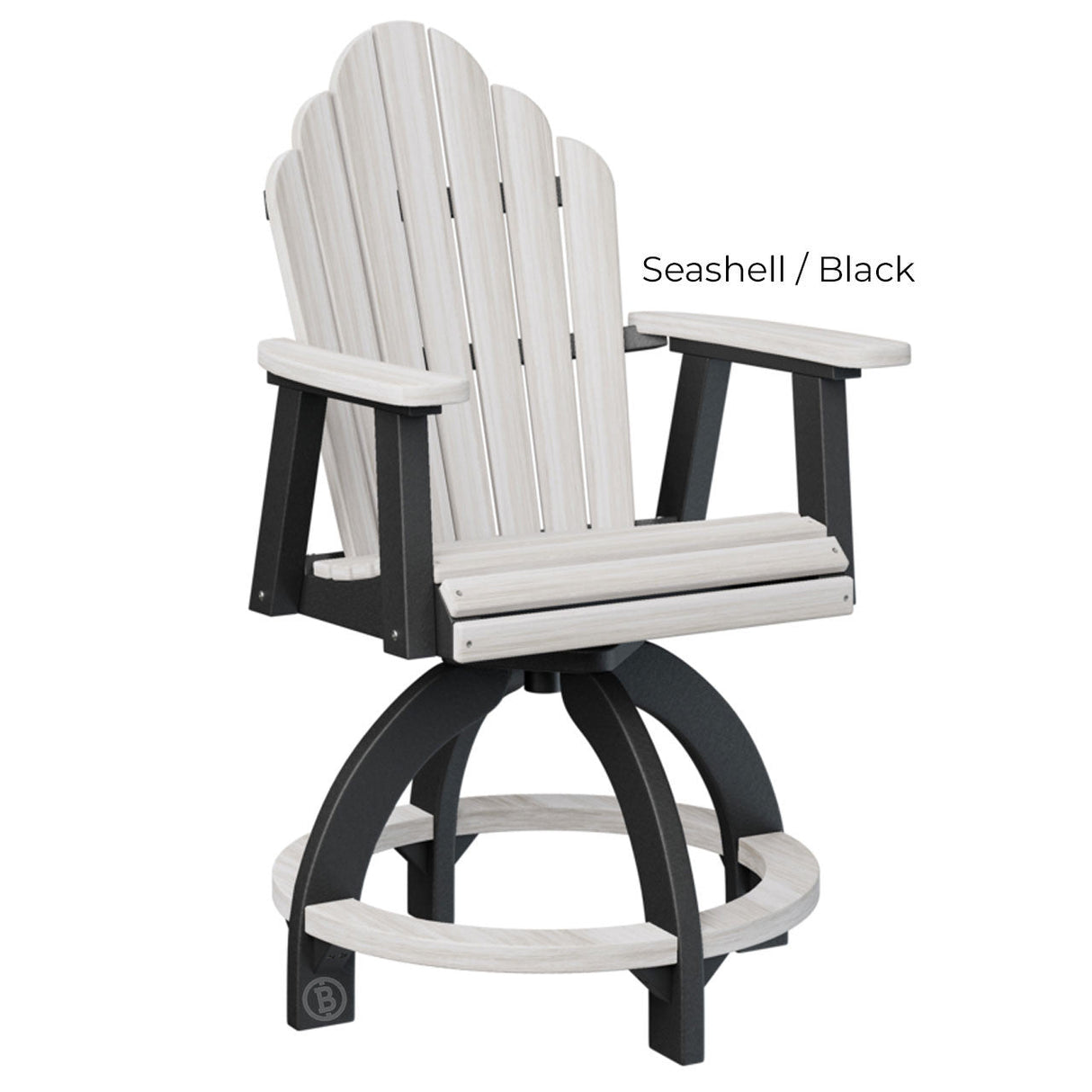Berlin Gardens Cozi-Back Swivel Counter Chair
