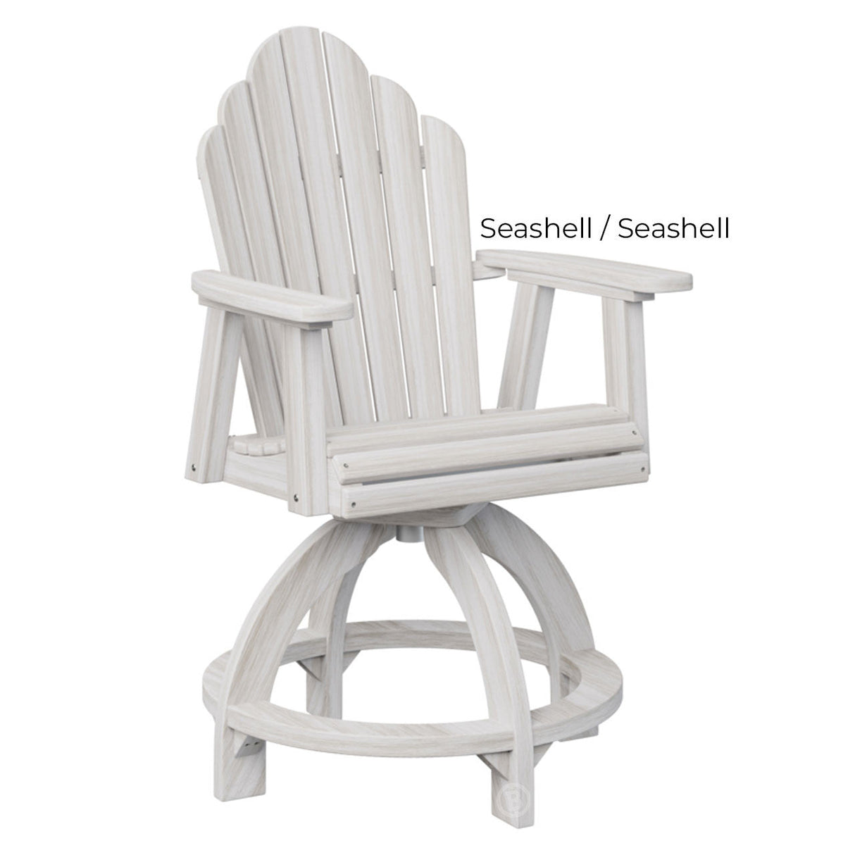 Berlin Gardens Cozi-Back Swivel Counter Chair