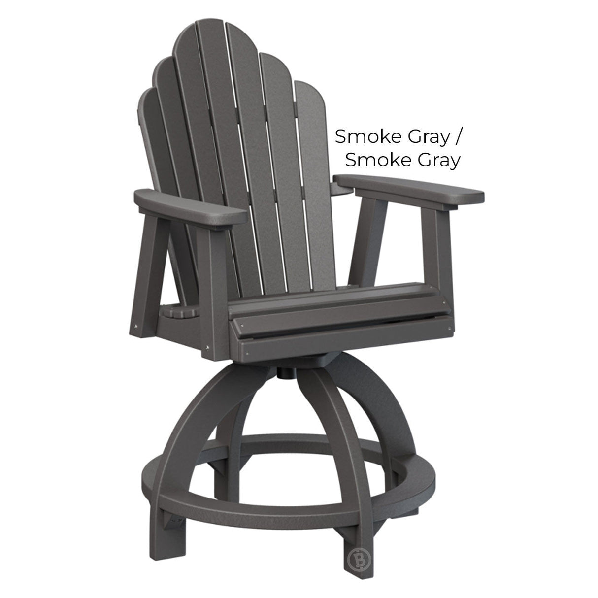 Berlin Gardens Cozi-Back Swivel Counter Chair