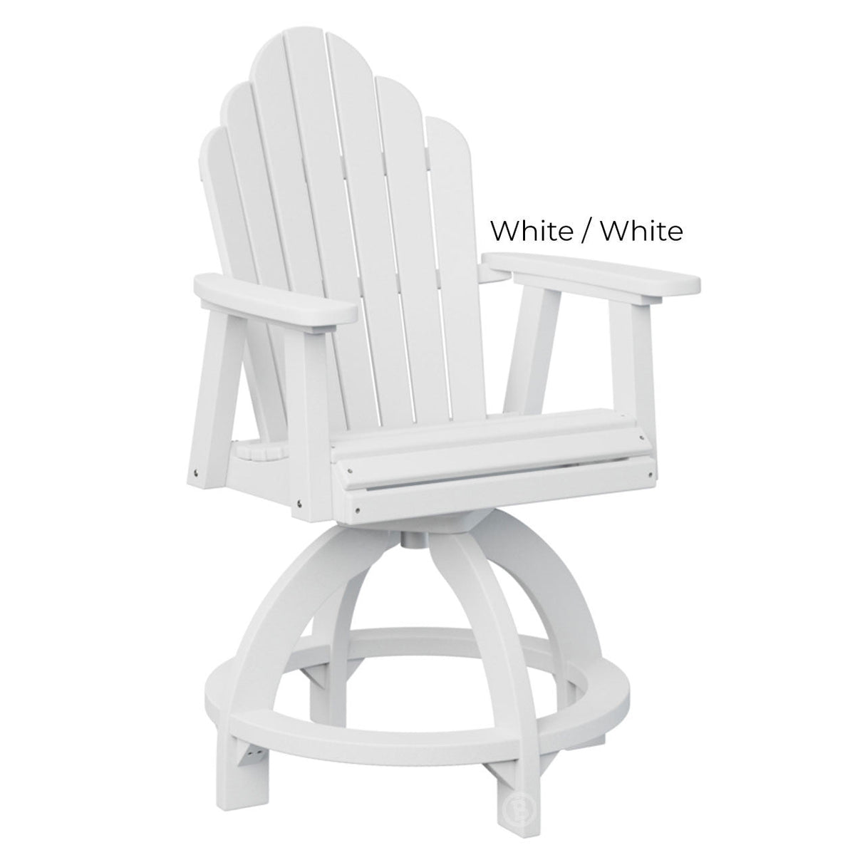 Berlin Gardens Cozi-Back Swivel Counter Chair
