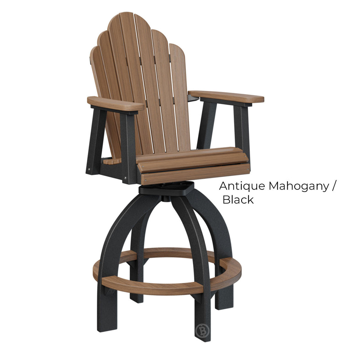Berlin Gardens Cozi-Back Swivel 30" XT Bar Chair