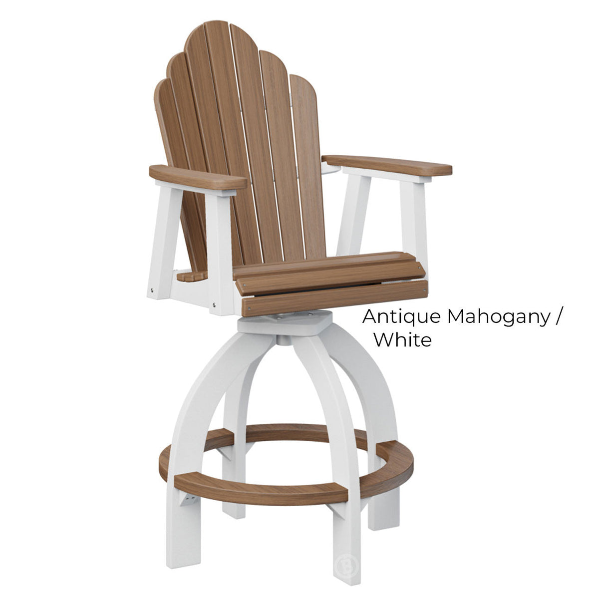 Berlin Gardens Cozi-Back Swivel 30" XT Bar Chair