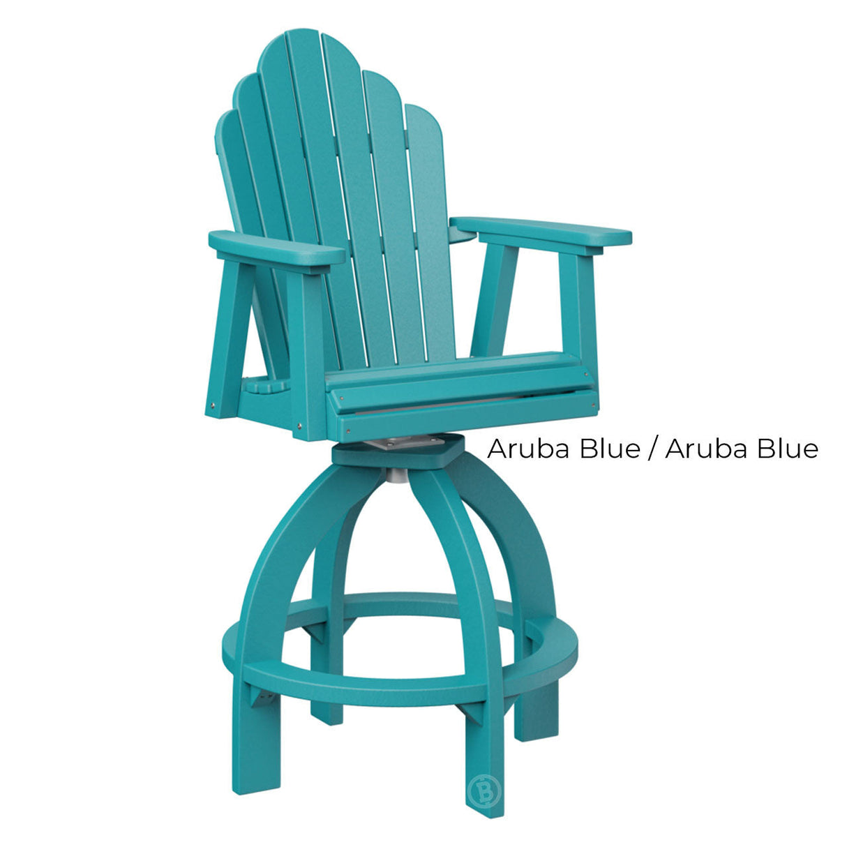 Berlin Gardens Cozi-Back Swivel 30" XT Bar Chair