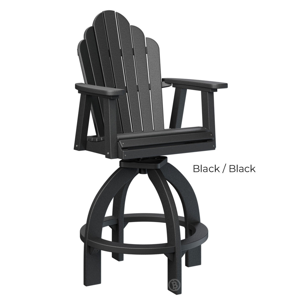 Berlin Gardens Cozi-Back Swivel 30" XT Bar Chair