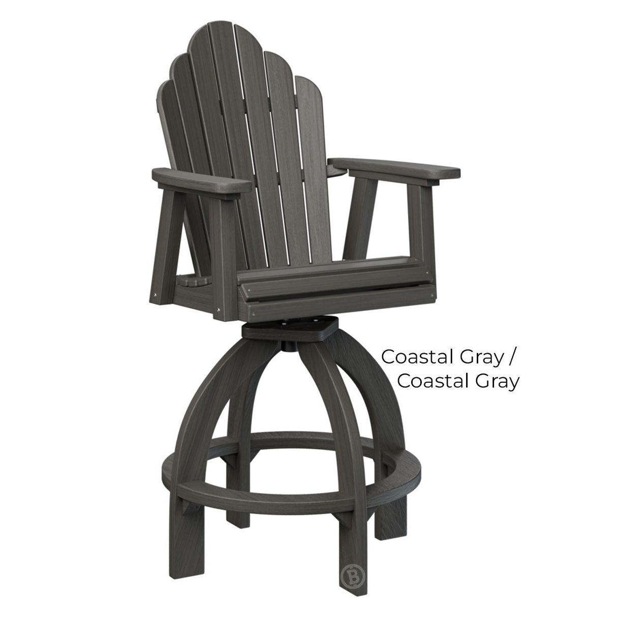 Berlin Gardens Cozi-Back Swivel 30" XT Bar Chair