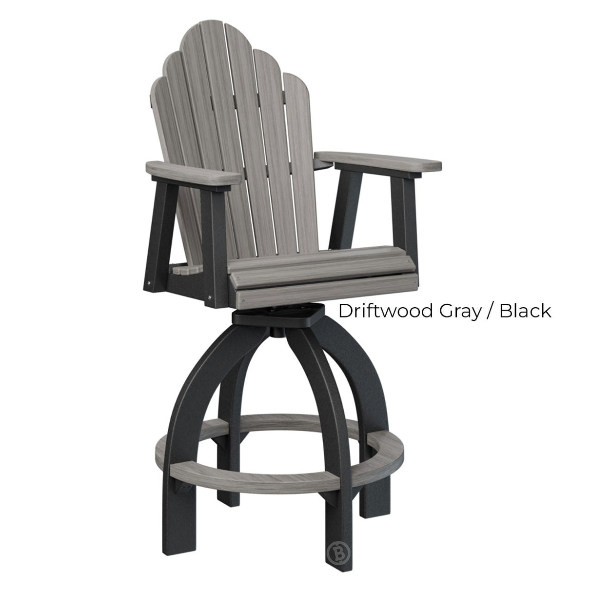 Berlin Gardens Cozi-Back Swivel 30" XT Bar Chair