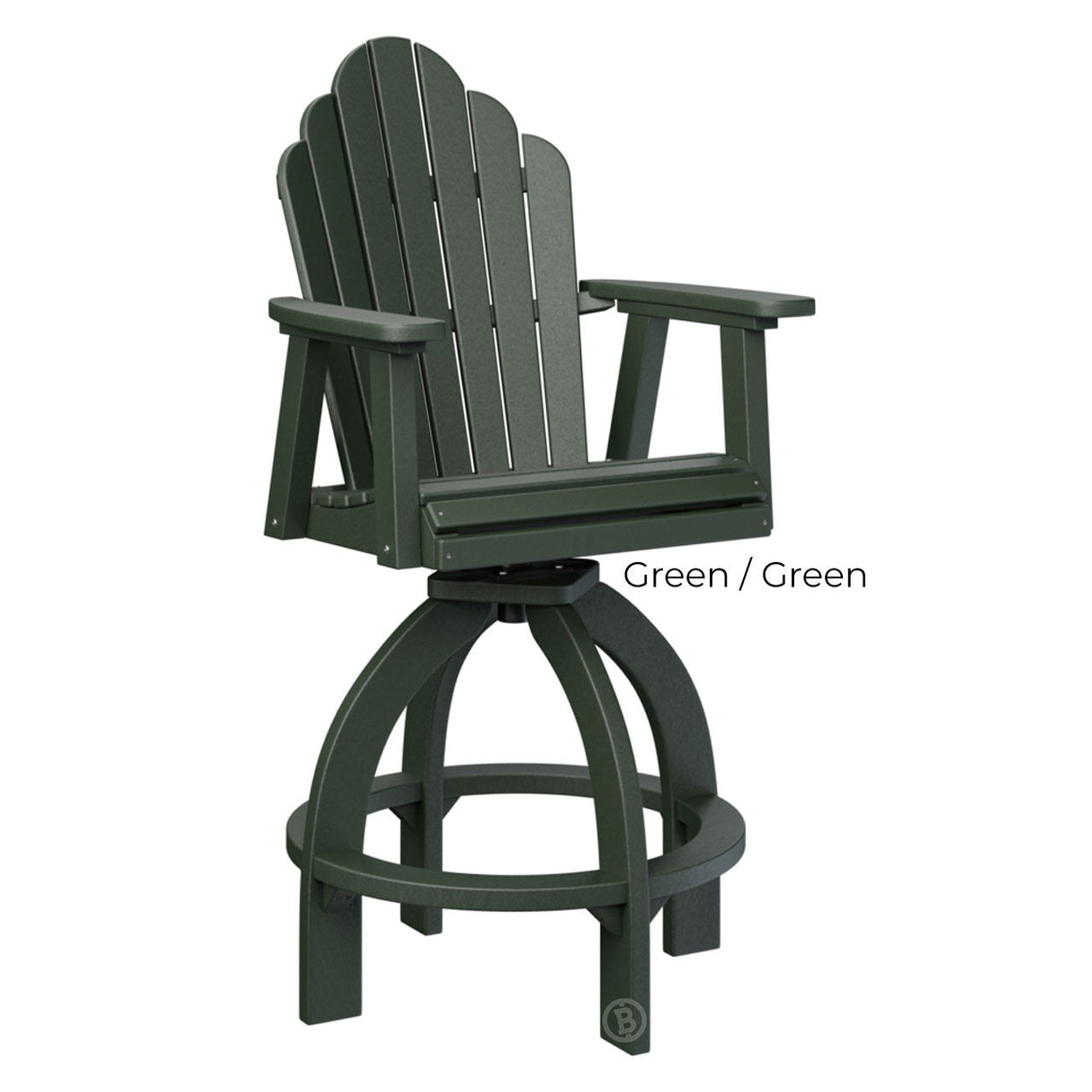 Berlin Gardens Cozi-Back Swivel 30" XT Bar Chair