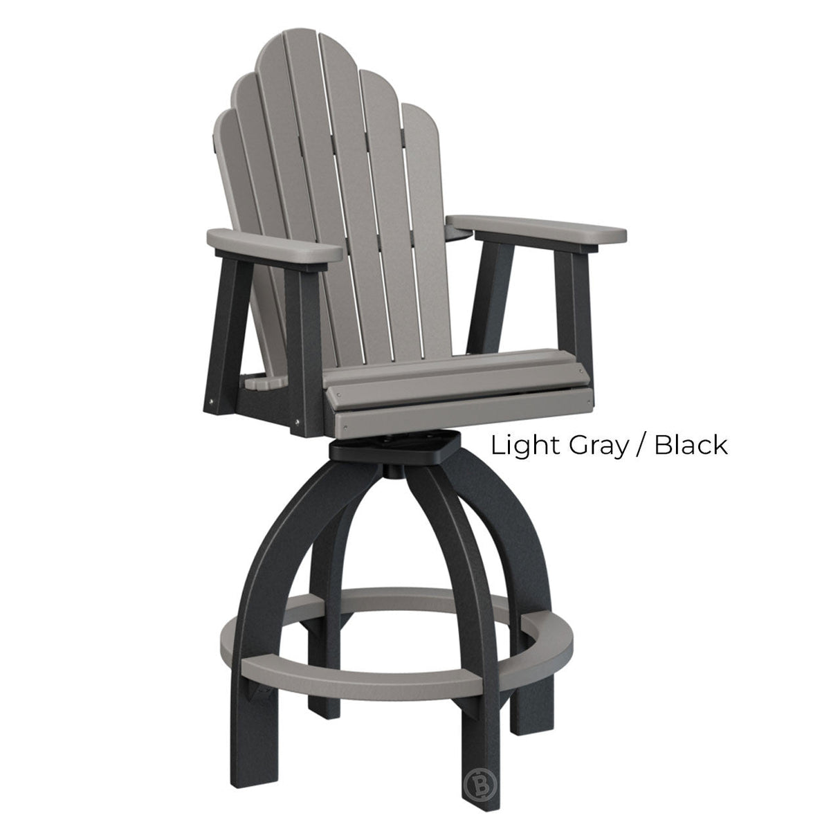 Berlin Gardens Cozi-Back Swivel 30" XT Bar Chair