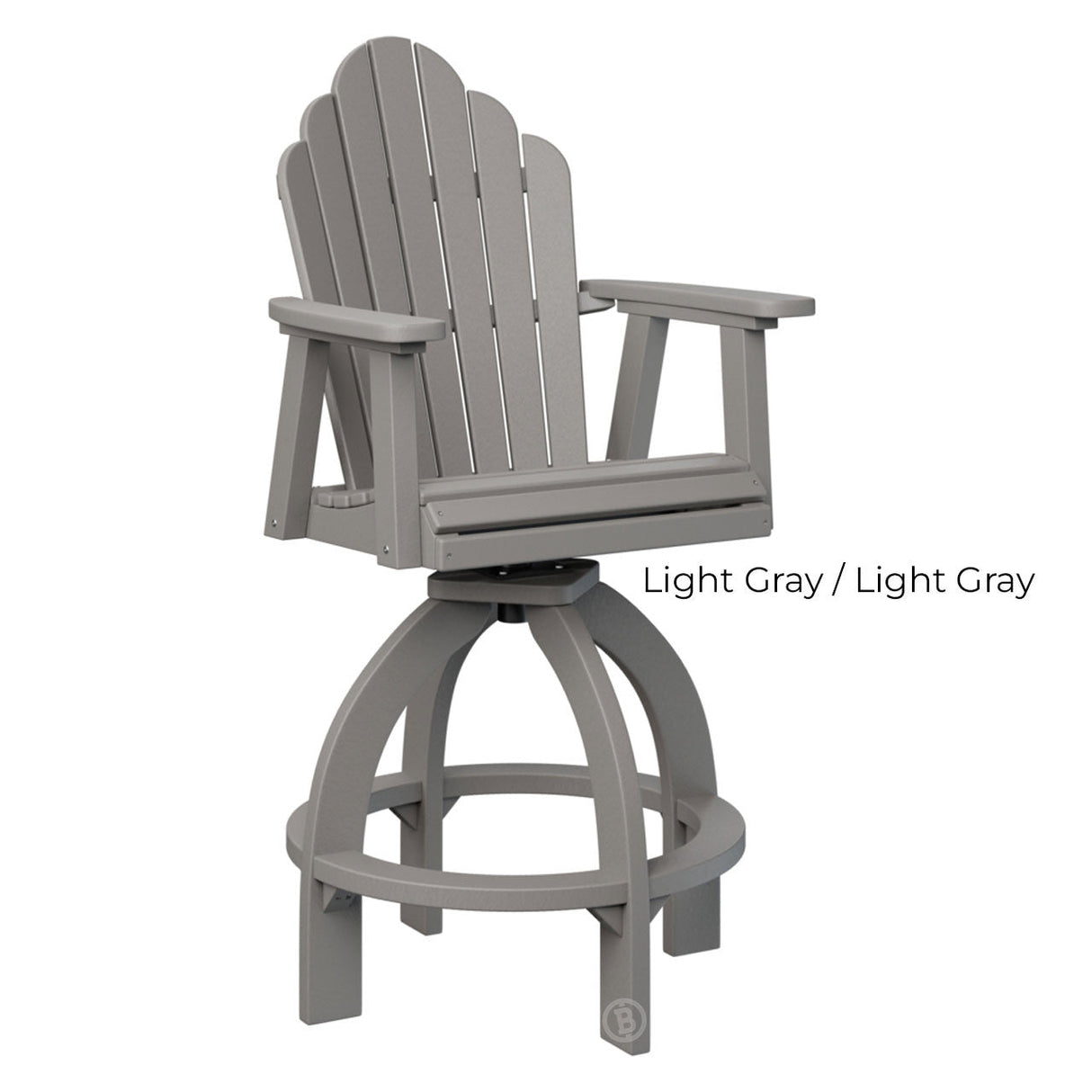 Berlin Gardens Cozi-Back Swivel 30" XT Bar Chair