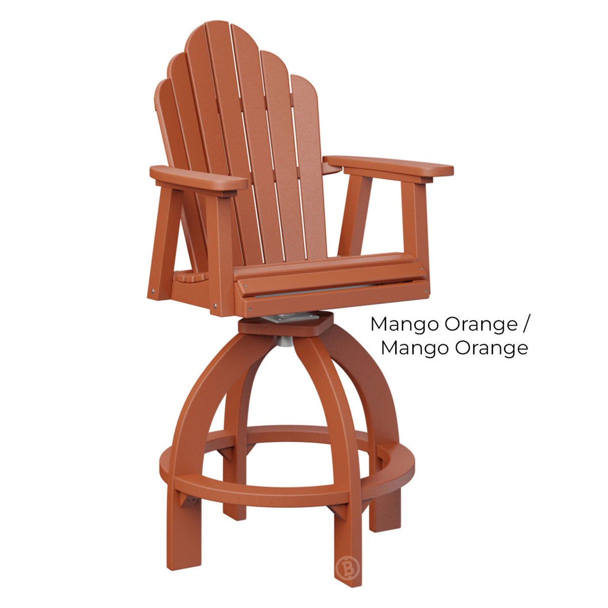Berlin Gardens Cozi-Back Swivel 30" XT Bar Chair