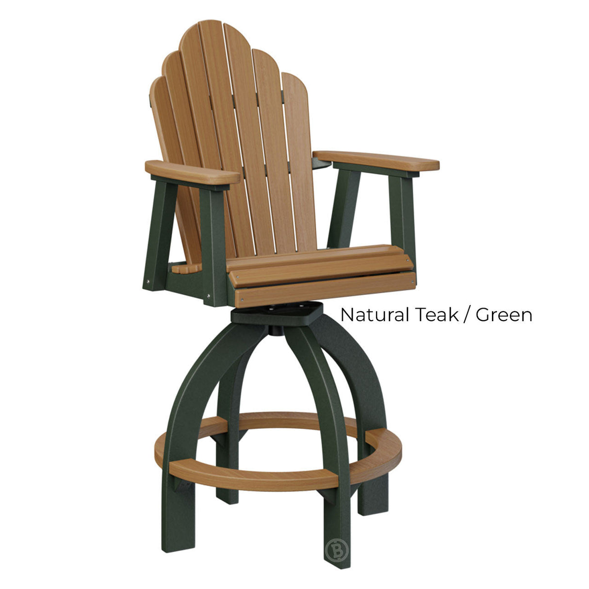 Berlin Gardens Cozi-Back Swivel 30" XT Bar Chair