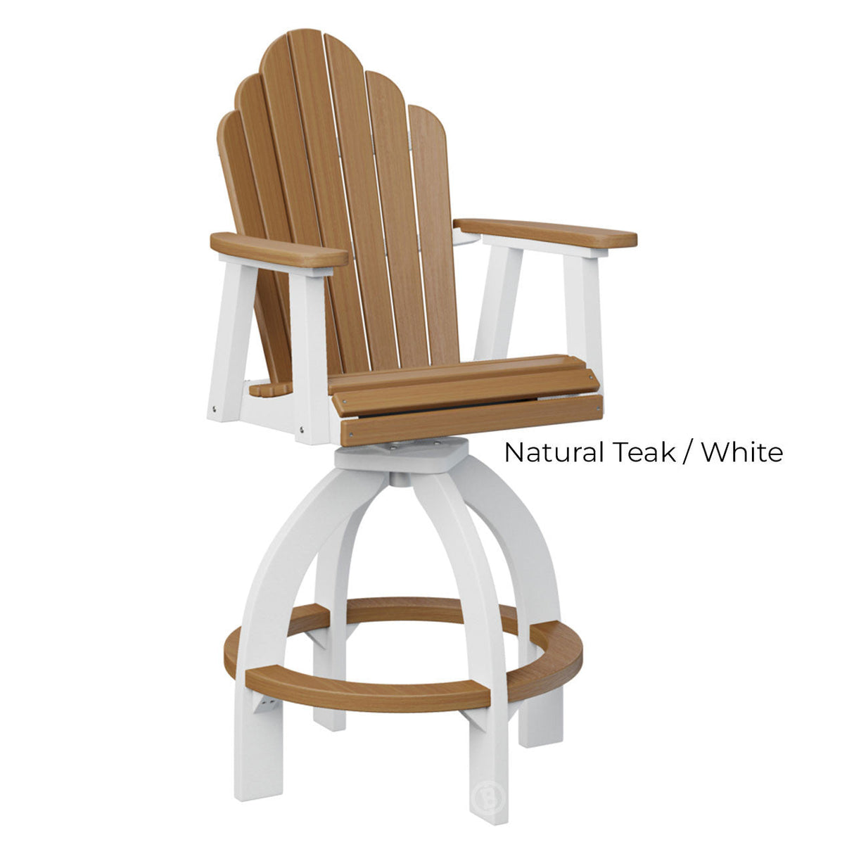 Berlin Gardens Cozi-Back Swivel 30" XT Bar Chair